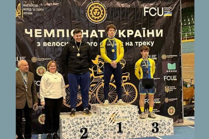 Харьковские велогонщики завоевали медали чемпионата Украины