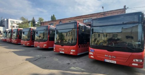 В Харьков прибыли автобусы из Нюрнберга