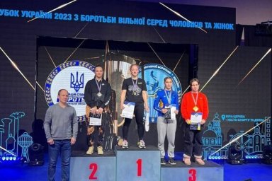 Харьковские спортсмены заняли призовые места на Кубке Украины по вольной борьбе