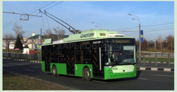 В Харькове временно не будет курсировать троллейбус №5