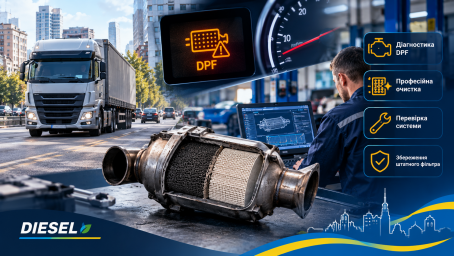 Чому міський дизель забиває DPF: коли регенерації вже недостатньо