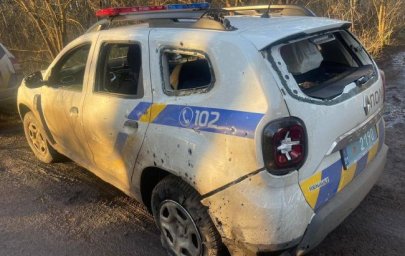 В Харьковской области россияне сбросили на полицию взрывчатку: они ехали за коллаборантами