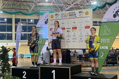 Велоспортсменка из Харьковщины завоевала «бронзу» на международных соревнованиях в Германии