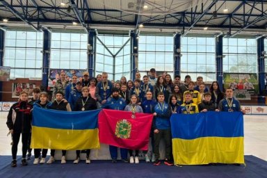 Спортсмены Харьковщины завоевали золотые награды на чемпионате Украины по шорт-треку