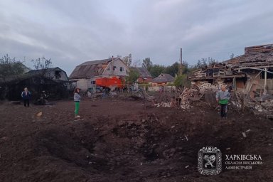 Дев&rsquo;ятеро постраждалих і пошкоджені будинки: Харківщина пережила нову добу атак